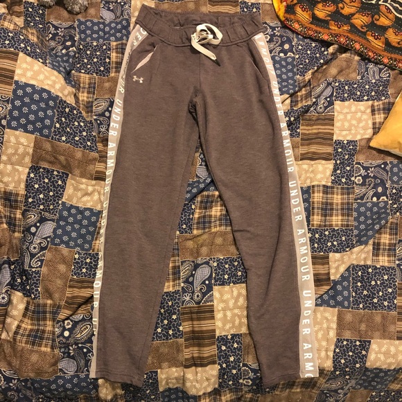 XS. Under Armour pants. Purple - Picture 1 of 3